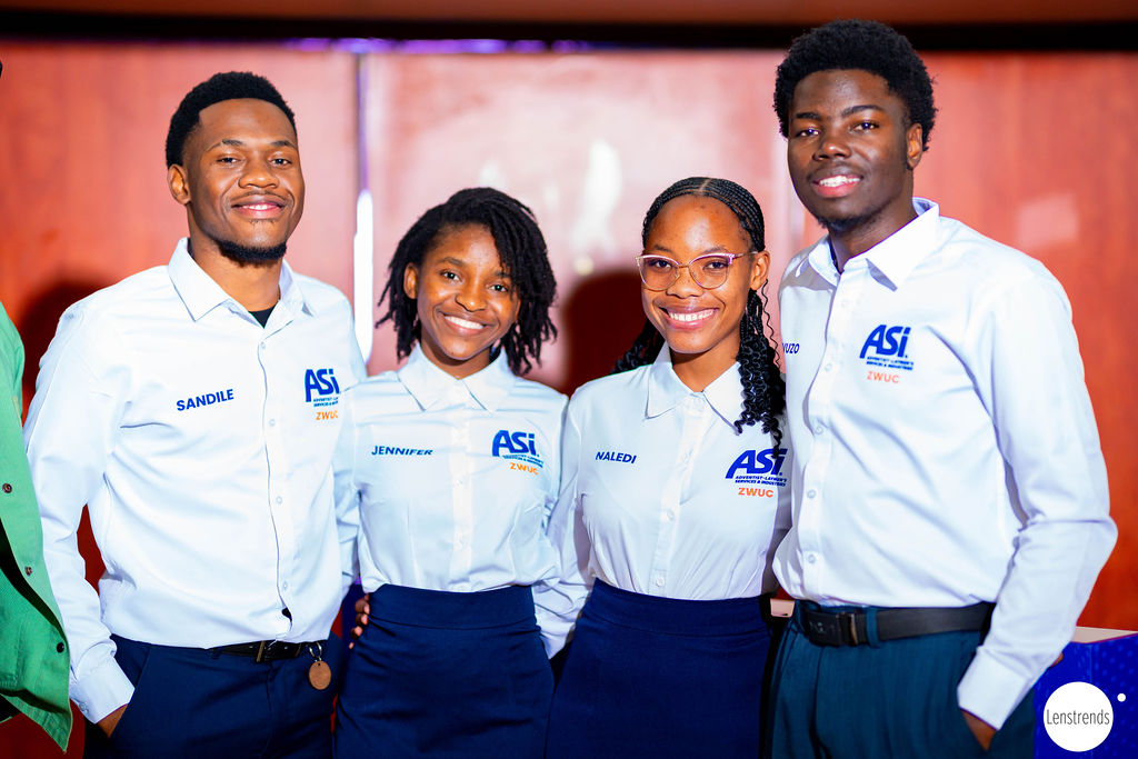 ASI ZWUC members in uniform standing together in service